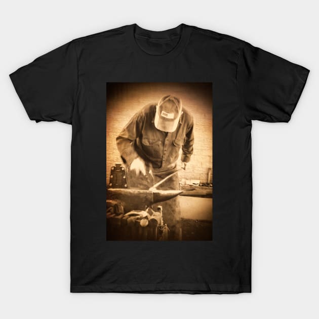 The Blacksmith T-Shirt by DeborahMcGrath